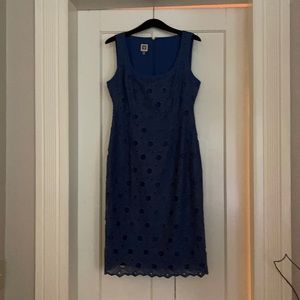 Sleeveless eyelet dress